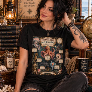 Camiseta Criaturas do Fundo, Naturalista Curioso