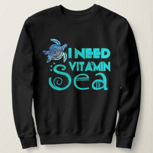 Camiseta Criaturas do Mar de Vitamina Necessárias Engraça
