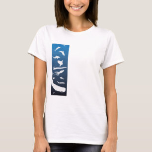 Camiseta Criaturas do oceano aberto