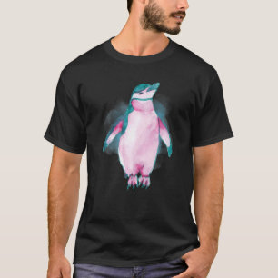 Camiseta Criaturas do Oceano Índico Profundo com Pinguim-Cá