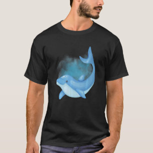 Camiseta Criaturas do Oceano Profundo de Golfinhos e Vida d