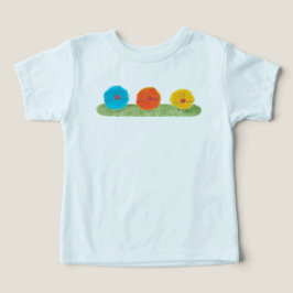 Camiseta Criaturas Fofas Segurando Corações