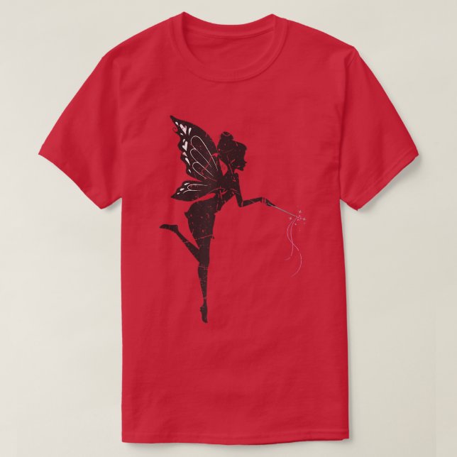Camiseta Criaturas mágicas Fairycore Silhouette Grung (Frente do Design)