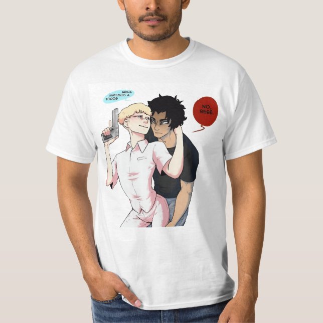 Camiseta Cribaby Anime Sexy (Frente)