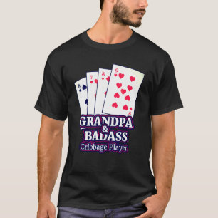 Camiseta Cribbage Para Jogar Jogadores De Jogo De Conselho