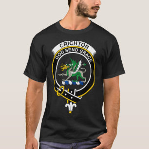 Camiseta Crichton Crest Tartan Clan Scottish Clan