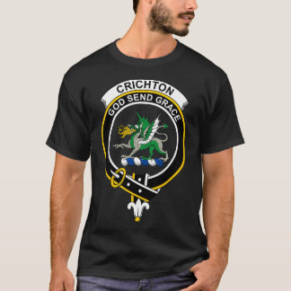 Camiseta Crichton Crest Tartan Clan Scottish Clan