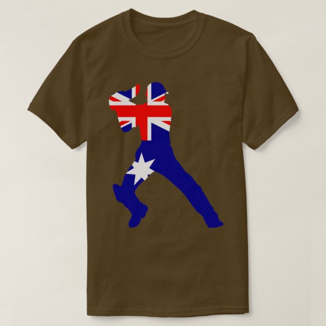 Camiseta Cricket australiano (Frente do Design)