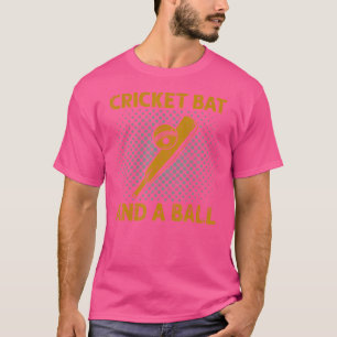 Camiseta Cricket Bat And Ball Cricket