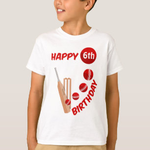 Camiseta Cricket Birthday