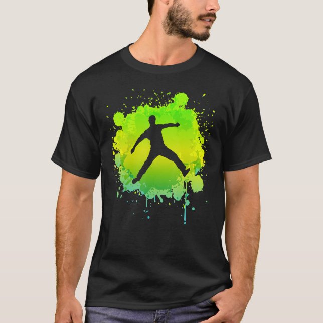 Camiseta Cricket Bowler para Cricketer Retro Boys Cricket (Frente)