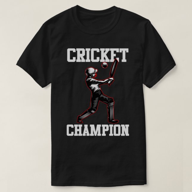 Camiseta Cricket Champion2 (Frente do Design)
