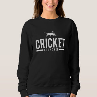 Camiseta Cricket Cruncher Engraçado de Insetos Engraçado