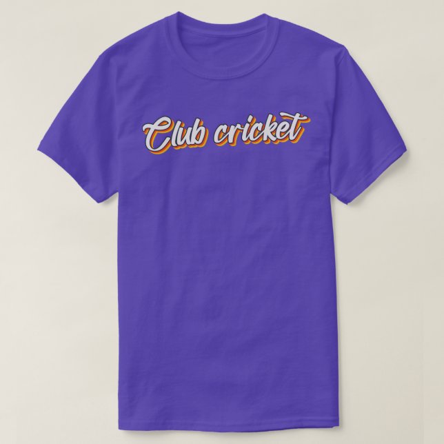 Camiseta Cricket do clube2 (Frente do Design)