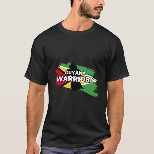 Camiseta Cricket Guyana Warriors  (Frente)