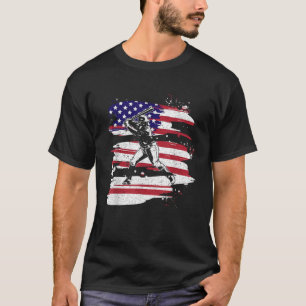 Camiseta Cricket Jersey America Flag Lover Cricket 2024