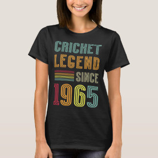 Camiseta Cricket Legend 1965 60 Years Sport 60th Birthday C