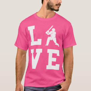 Camiseta Cricket Love Cricketer Cricketer Cricketer B