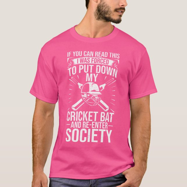 Camiseta Cricket Lover Cricket Player Cricket Batsman Crick (Frente)