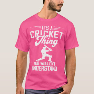 Camiseta Cricket Player Cricket Coisa Cricket Do Batsman Cr