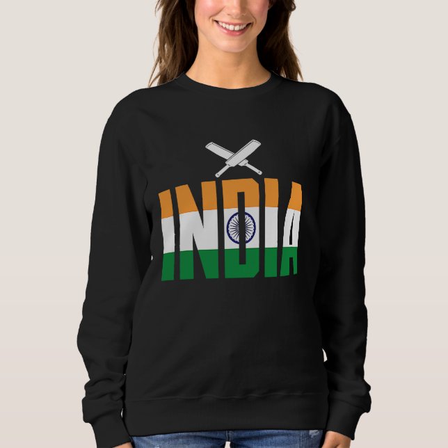 Camiseta Cricket Player Funny Cricket Sport India (Frente)