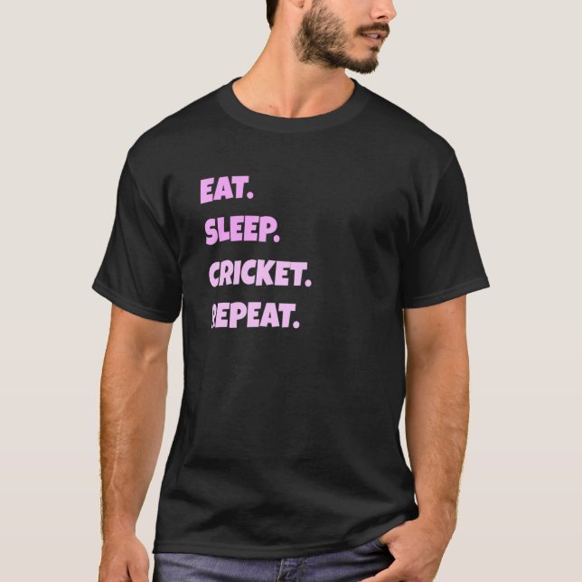 Camiseta Cricket Png Coma Esporte Do Sono Repórter Para Mul (Frente)