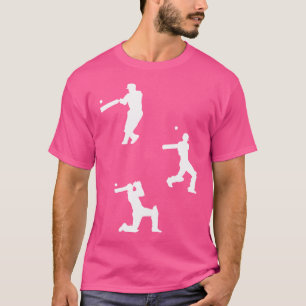 Camiseta Cricket Silhueta Críquete Cricket