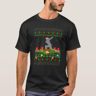 Camiseta Cricket Sports Lover Xmas Papais noeis de críquete