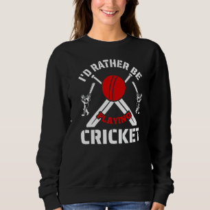 Camiseta Cricketers Cricket Players Cricket Coach Melhor Cr