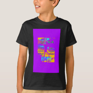 Camiseta Crie a sua esperança nos EUA e nos tornaremos mais