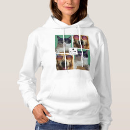 Camiseta Crie A Sua Própria Colagem Fotográfica De 4 Pet