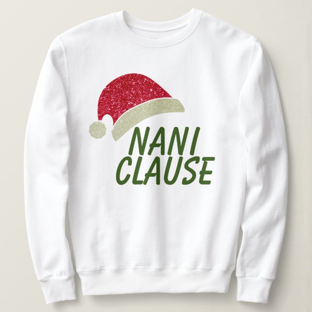 Camiseta Crie o Natal da sua avó Santa Clause (Frente do Design)