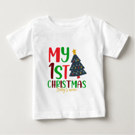 Camiseta Crie o primeiro Natal do seu próprio bebê