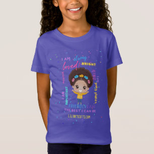 Camiseta Crie o seu, eu sou - afirmações positivas para a