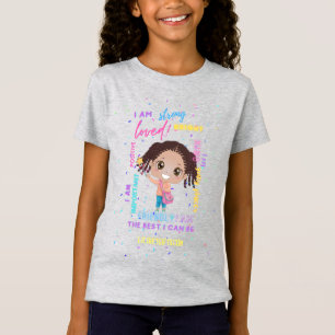 Camiseta Crie o seu, eu sou - afirmações positivas para a