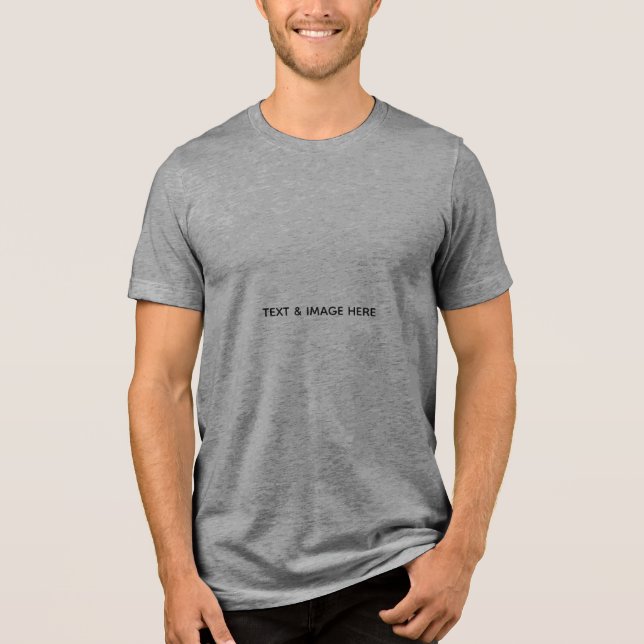 Camiseta Crie o seu próprio branco (Frente)
