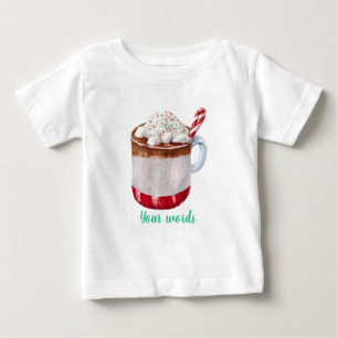 Camiseta Crie O Seu Próprio Cacau Quente De menta Pimenta F