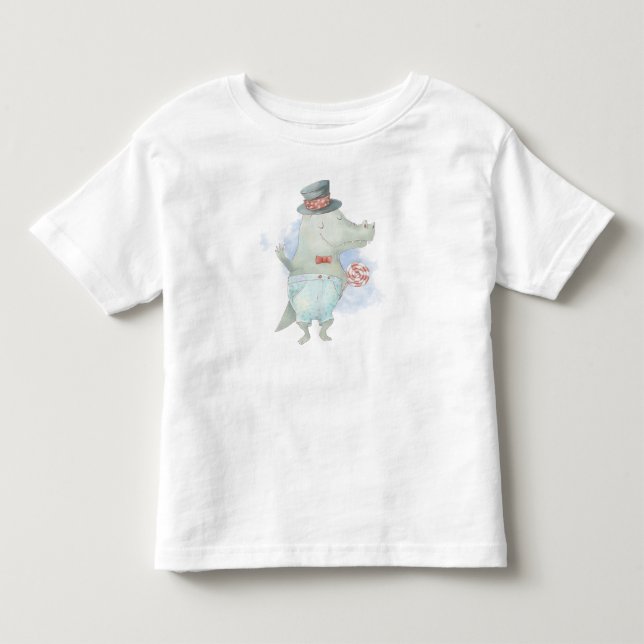 Camiseta Crie o seu próprio jacaré cômodo (Frente)