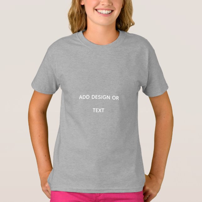 Camiseta Crie o seu próprio simples (Frente)