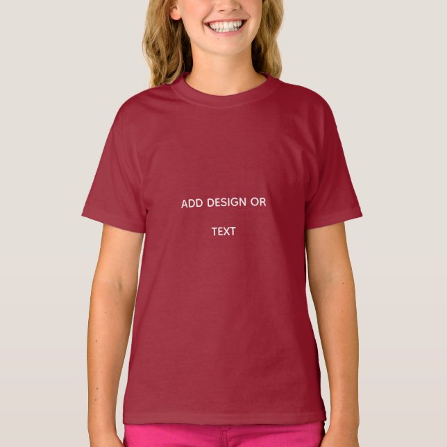 Camiseta Crie o Seu Próprio simples (Frente)