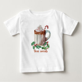 Camiseta Crie o seu próprio Yuletide Cacau Quente