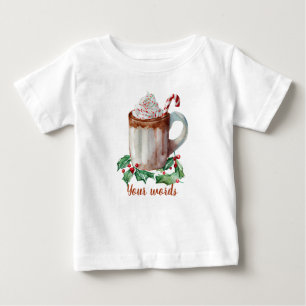 Camiseta Crie o seu próprio Yuletide Cacau Quente