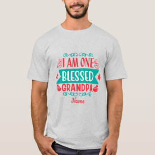 Camiseta Crie o seu, sou um avô abençoado