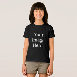 Camiseta Crie o Tri-Blend da sua garota Premium
