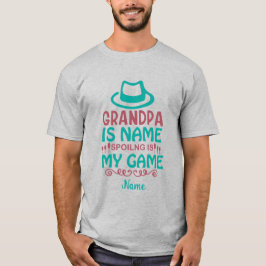 Camiseta Crie que o seu vovô é o meu jogo