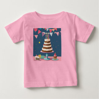 Camiseta "Crie seu aniversário: Designs únicos