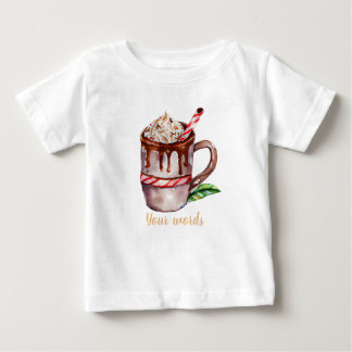 Camiseta Crie seu doce de Natal Chocolate Quente