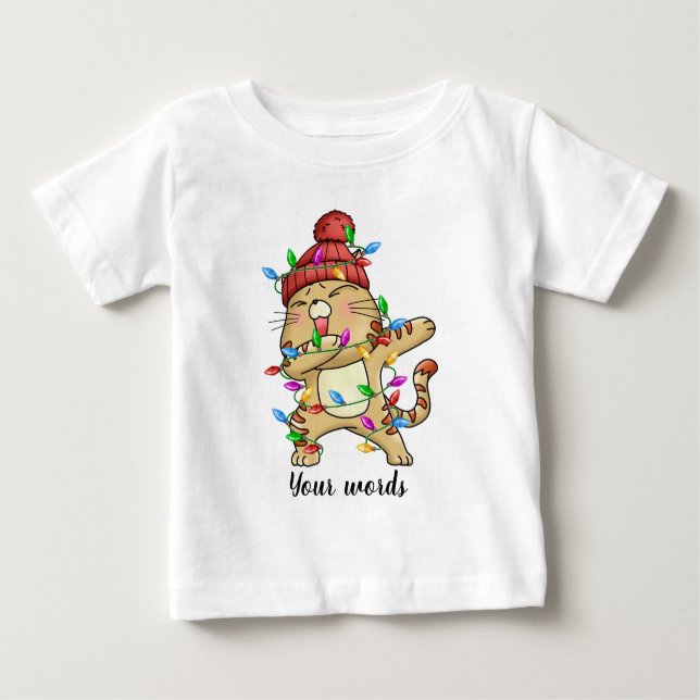 Camiseta Crie Seu Próprio Bebê De Natal (Frente)