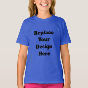 Camiseta Crie seu próprio branco