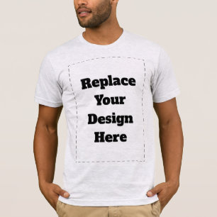Camiseta Crie seu próprio branco